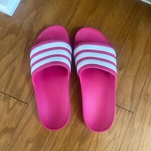 Adidas Pink Slide Sandals